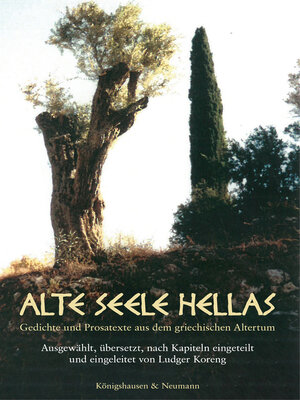 cover image of Alte Seele Hellas